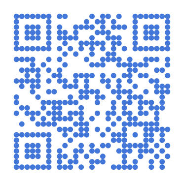A QR code that leads to Ned's venmo, @confusedowl1206.